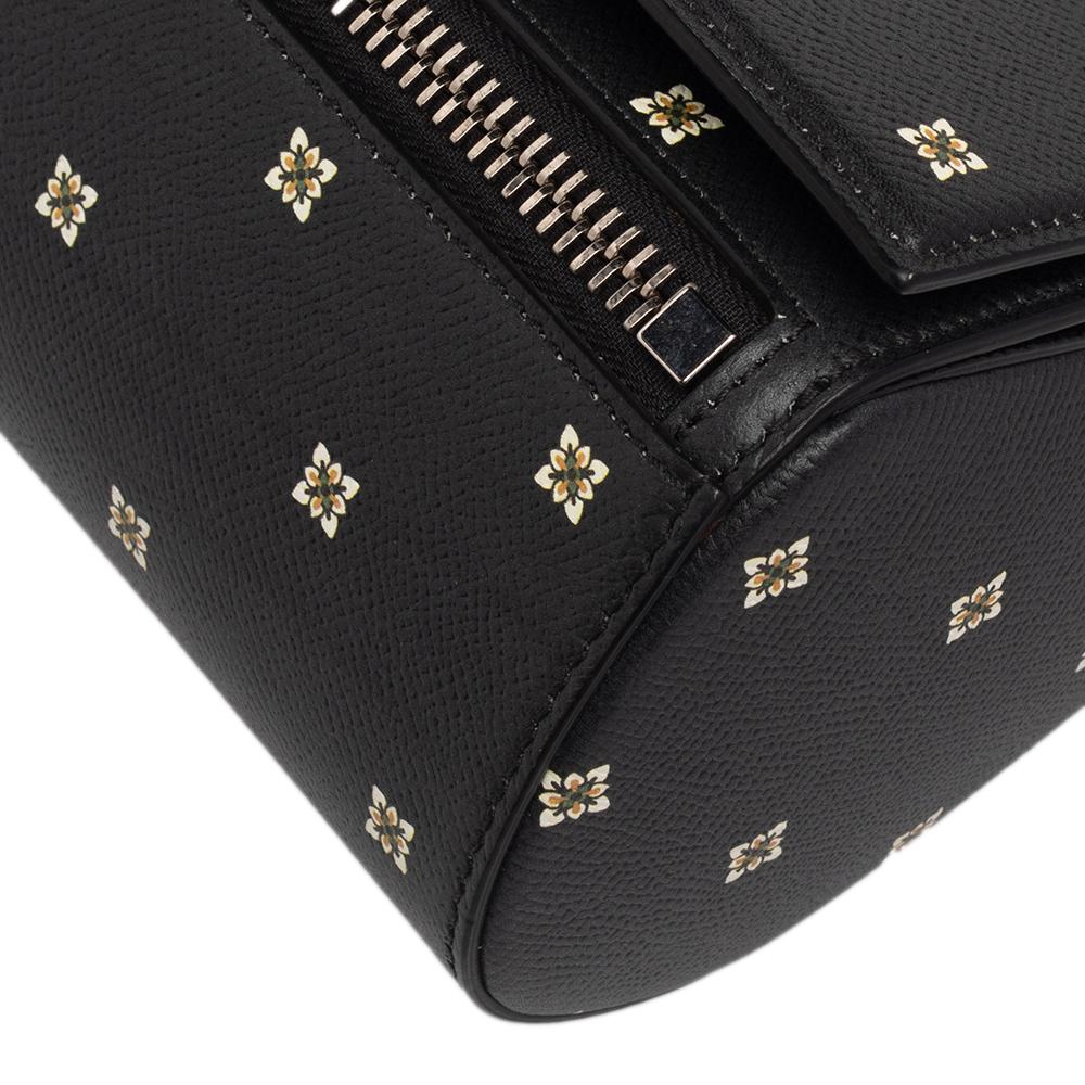 Givenchy Black Printed Leather Mini Pandora Box Shoulder Bag 5