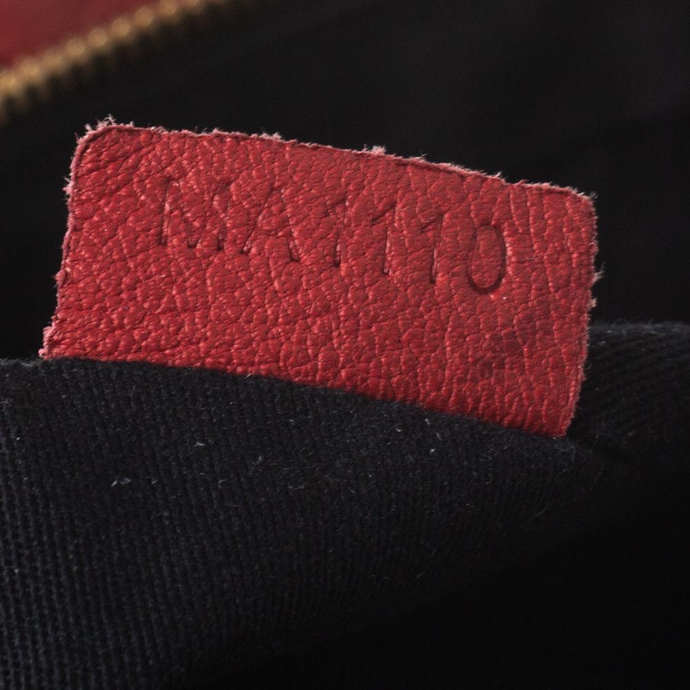Givenchy Black/Red Leather Nightingale Satchel 3