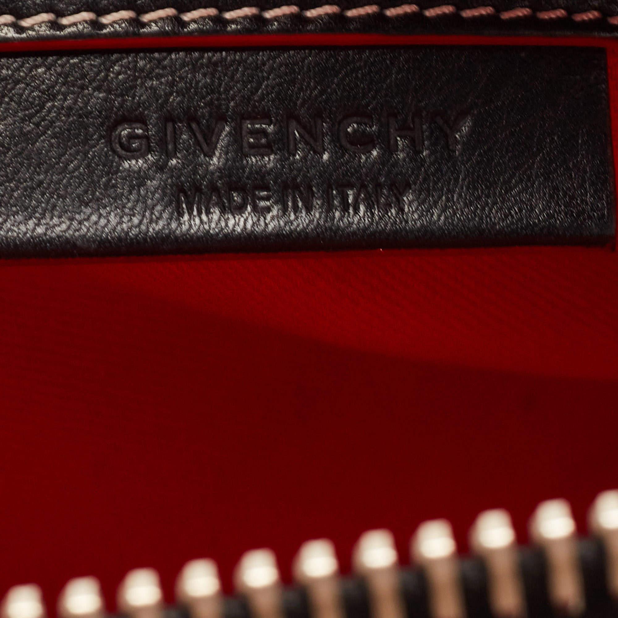 Givenchy Black/Red Leather Small Antigona Satchel 2