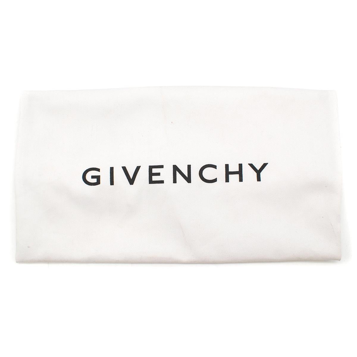 Givenchy Black Rottweiler Large Zipped Pouch 2