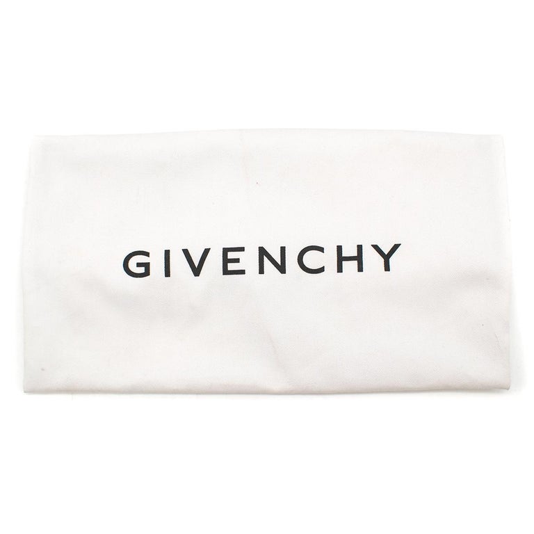 Givenchy Black Rottweiler Large Zipped Pouch at 1stDibs