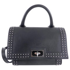 Givenchy Black Shark Tooth Mini Stud Shoulder Bag 