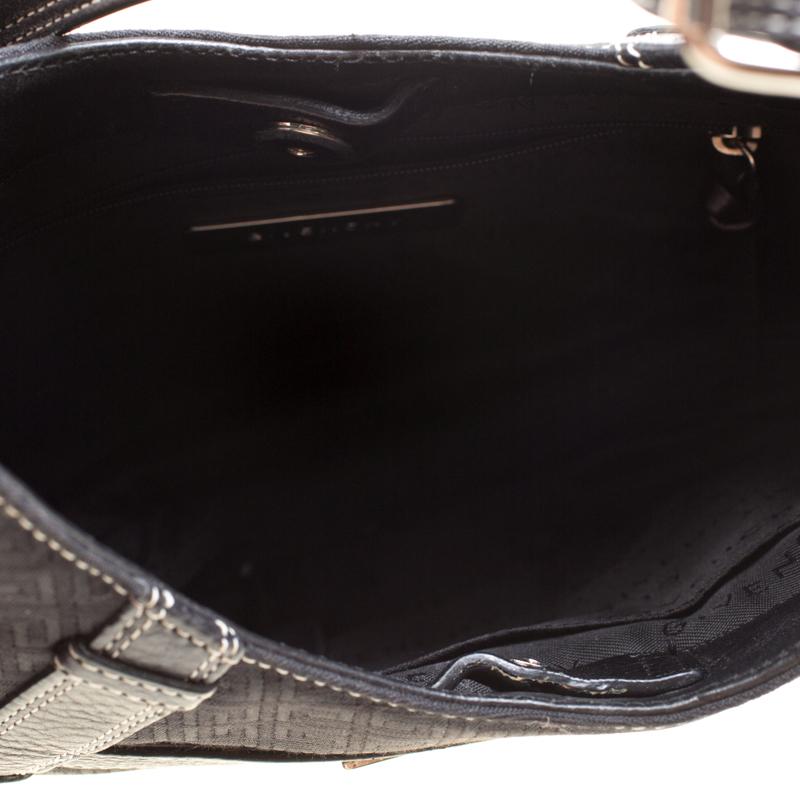 Givenchy Black Signature Canvas and Leather Hobo 3