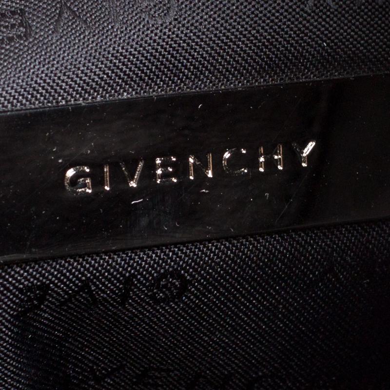 Givenchy Black Signature Canvas and Leather Hobo 3