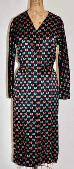 Givenchy Black Silk Dress