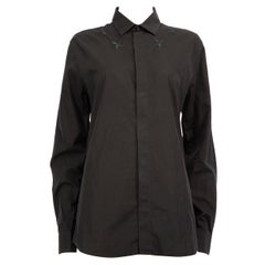 Givenchy Black Star Embroidered Shirt Size XL