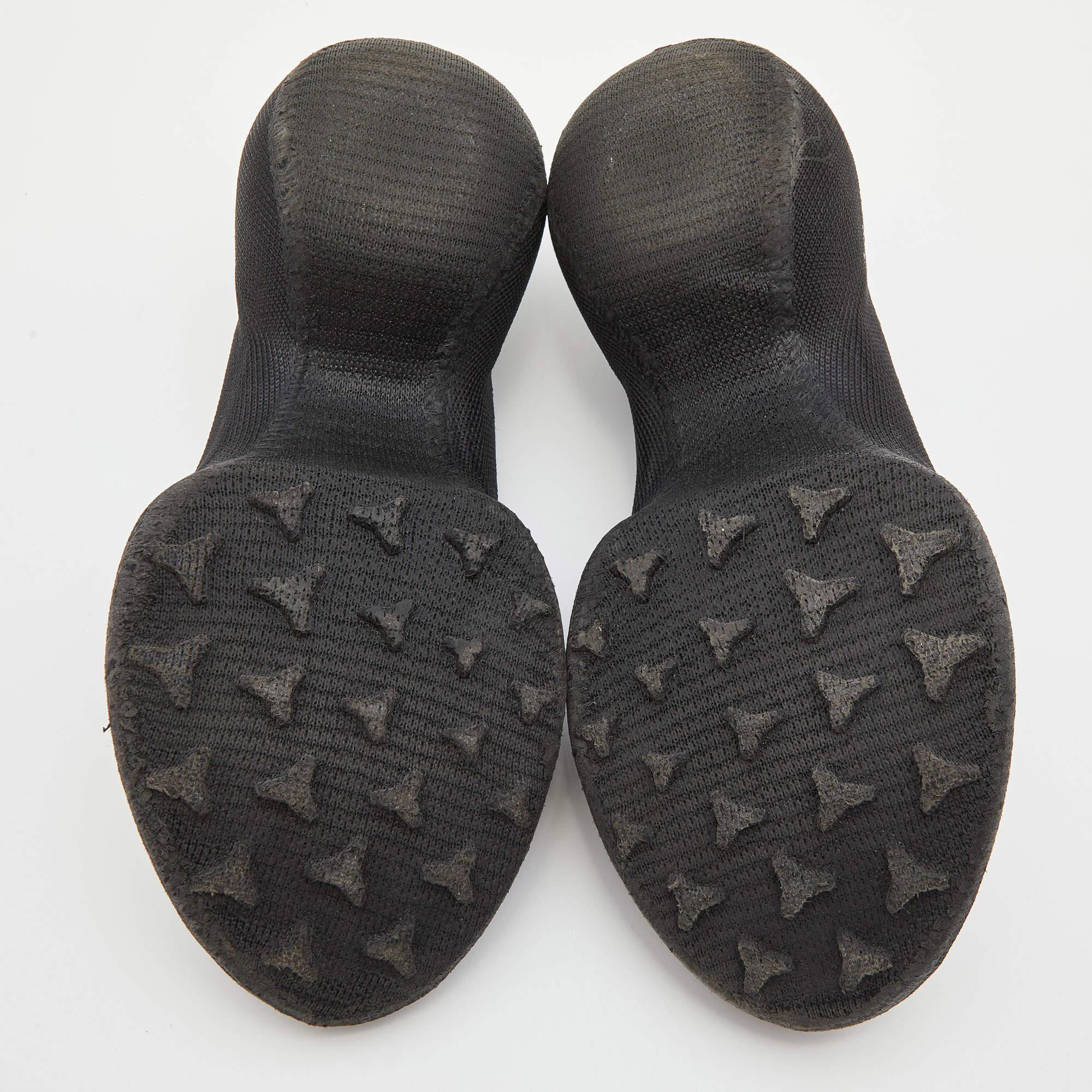 Givenchy Zapatillas de punto elástico negras TK-360 Talla 36 4