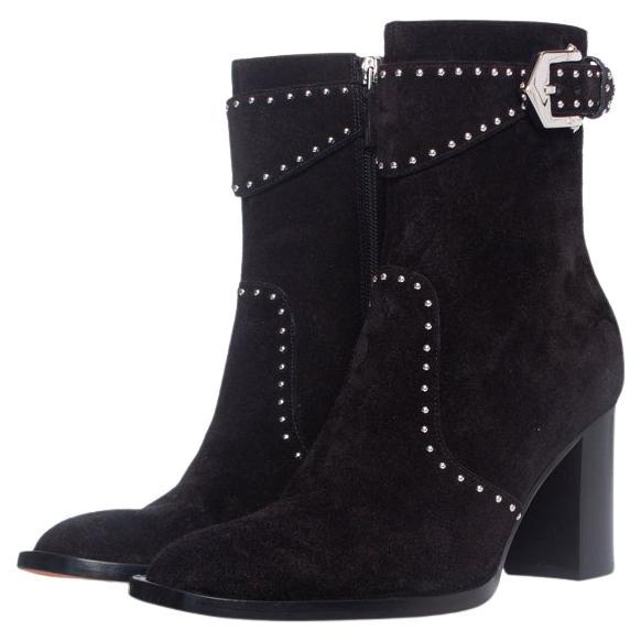 Givenchy, Black suede ankle boots For Sale