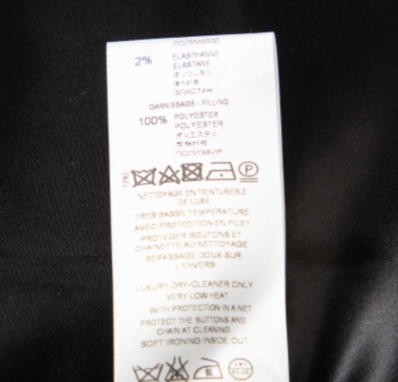 Givenchy Black Wool Love Printed Bomber Jacket M For Sale 3