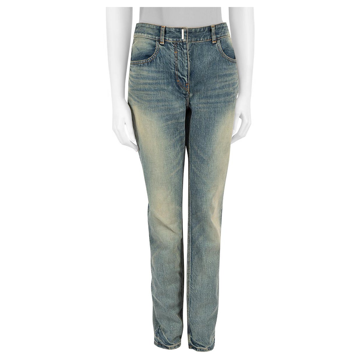 Givenchy Blue Denim Stonewash Skinny Jeans Size M