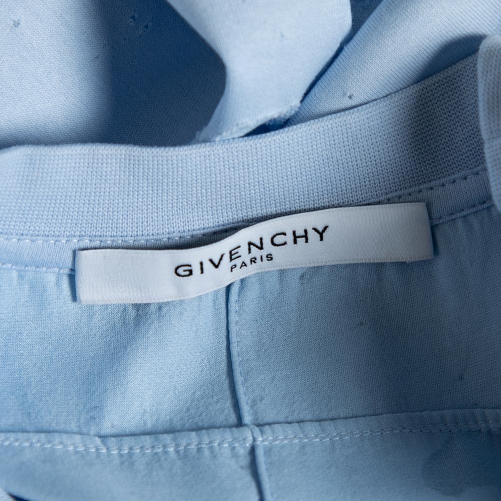 baby blue givenchy shirt