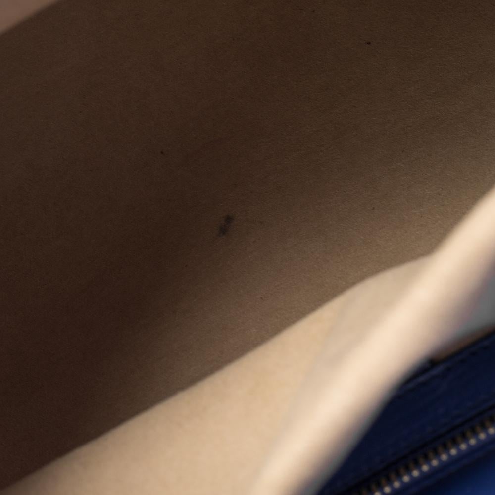 Givenchy Blue Leather Medium Pandora Box Bag 8