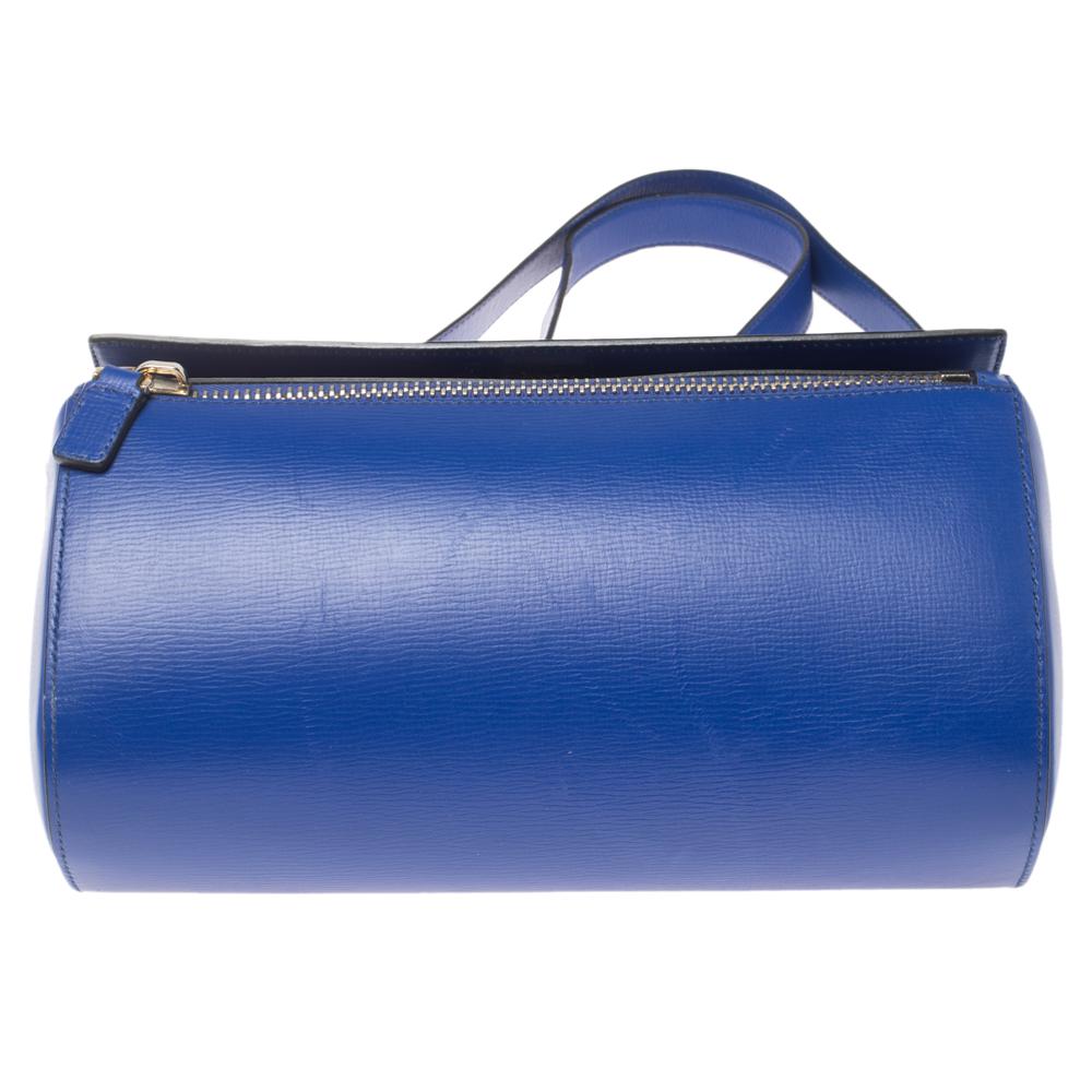 Women's Givenchy Blue Leather Medium Pandora Box Bag