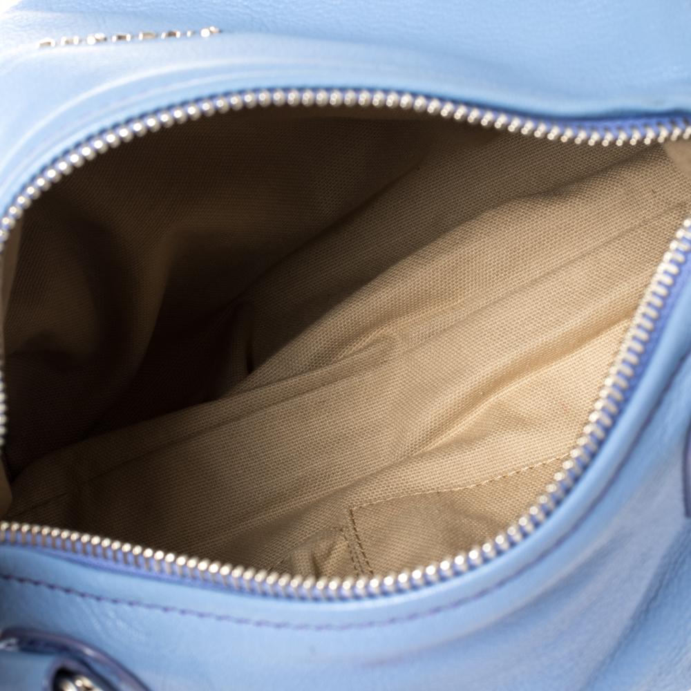 Givenchy Blue Leather Pandora Shoulder Bag 5
