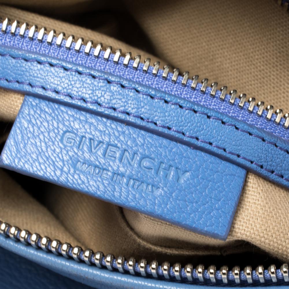 Givenchy Blue Leather Pandora Shoulder Bag 6