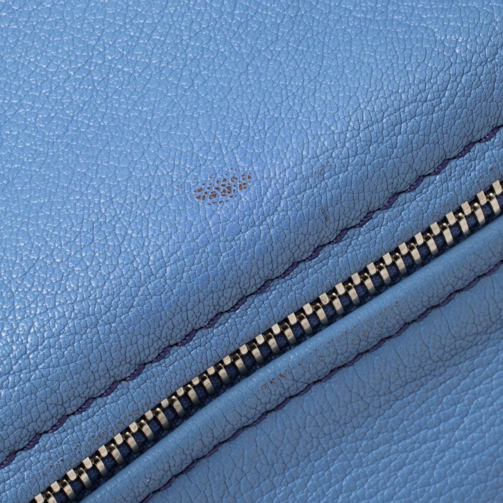 Givenchy Blue Leather Pandora Shoulder Bag 7