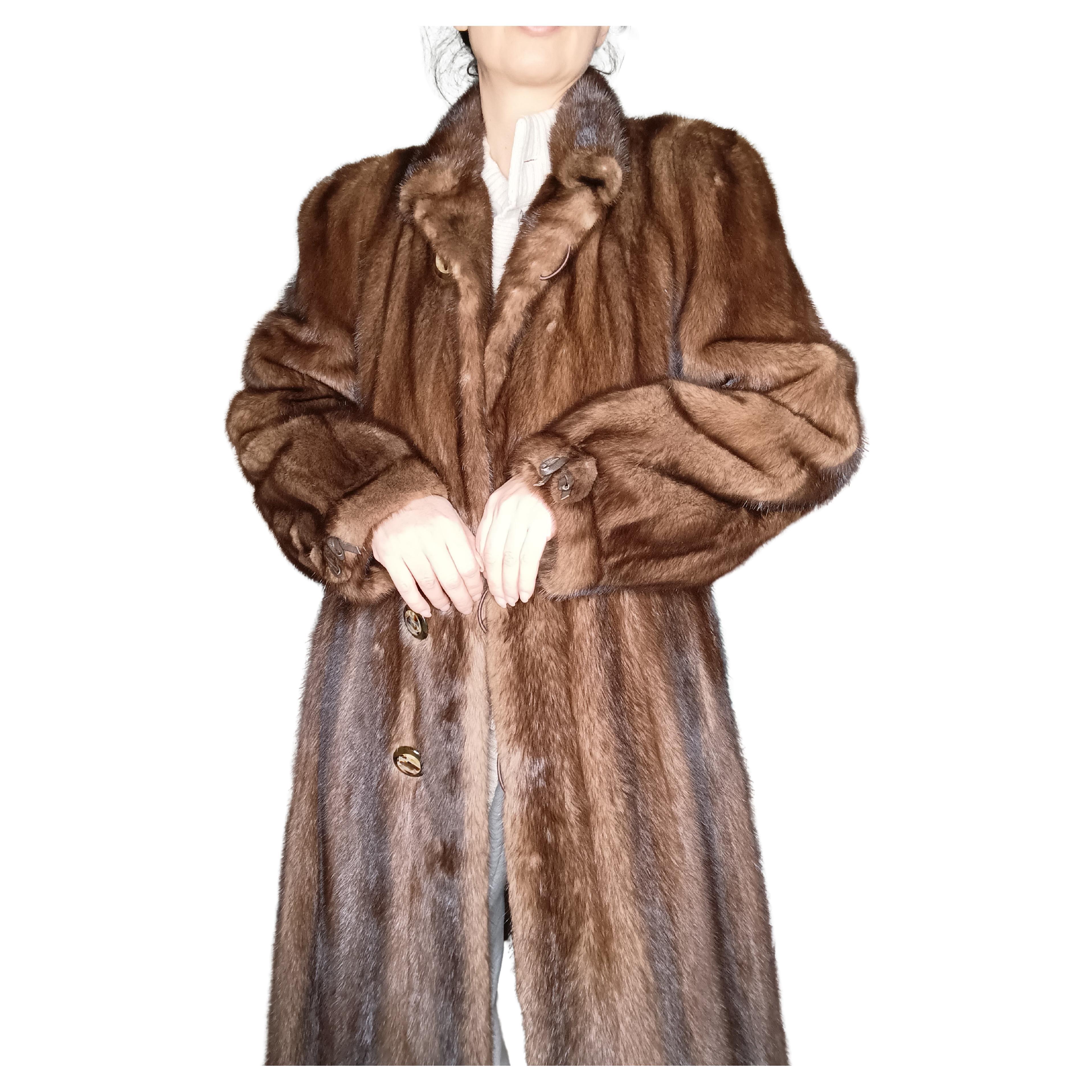 ~Cappotto in pelliccia di visone Blush di Givenchy (taglia 12 - L)