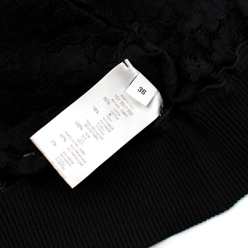 Givenchy Bomber jacket with silk-satin panels US 0-2 2