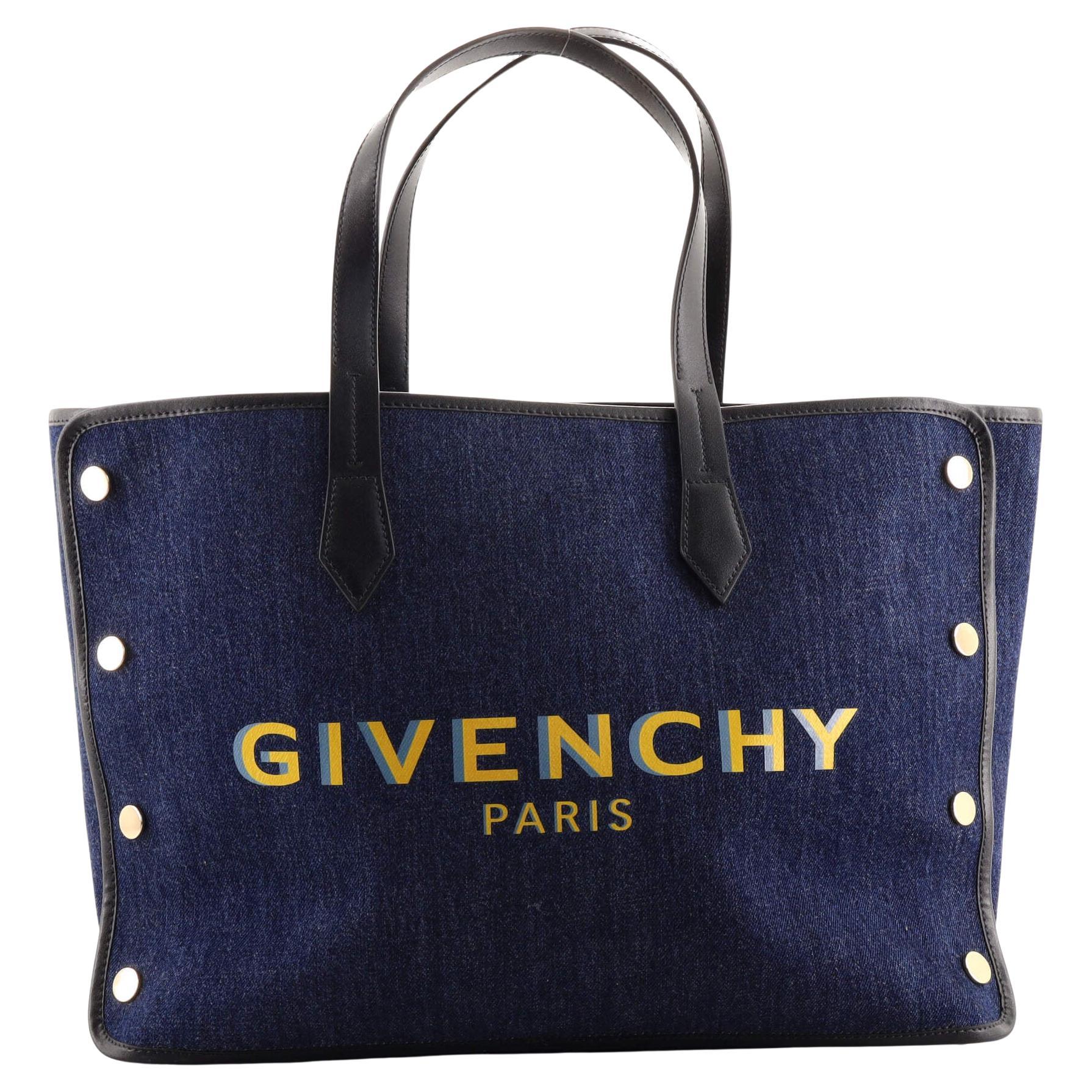 Givenchy Bond Shopper Tote Denim Medium