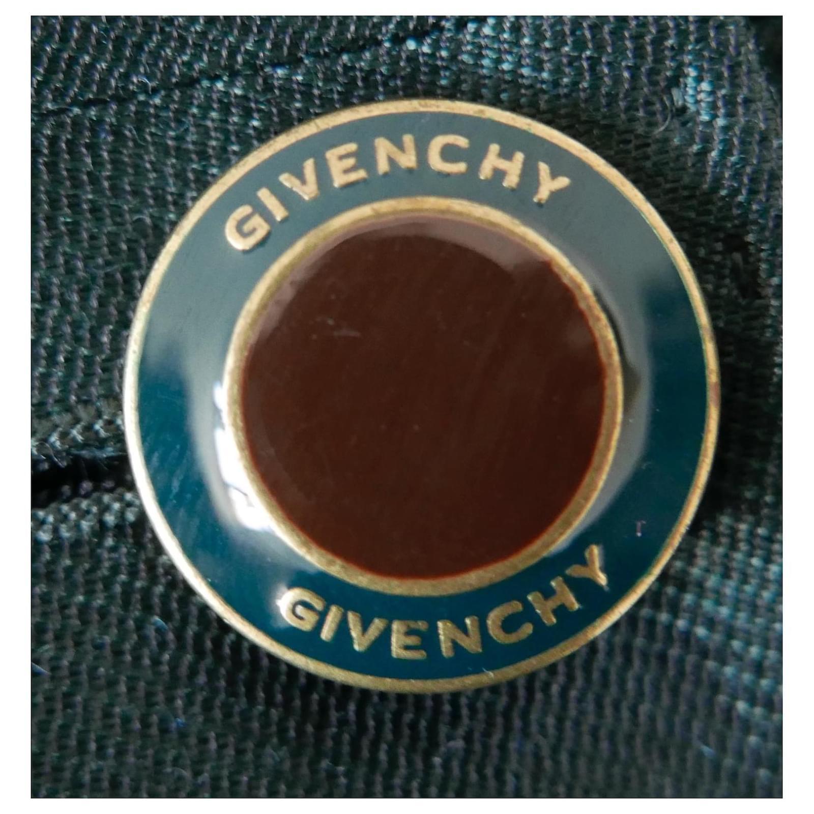 Givenchy SS20 Bottle Green Wool & Silk Hourglass Blazer Jacket  For Sale 3