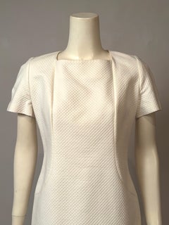 Givenchy Boutique Bright White Pique Summer Dress