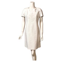 Givenchy Boutique Bright White Pique Summer Dress