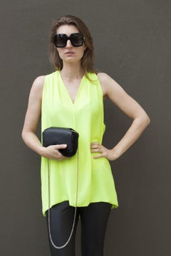 Givenchy, Bow cut Mink fur crossbody bag.