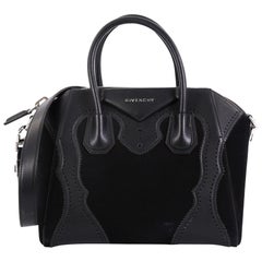 Givenchy Brogues Antigona Bag Leather and Suede Small