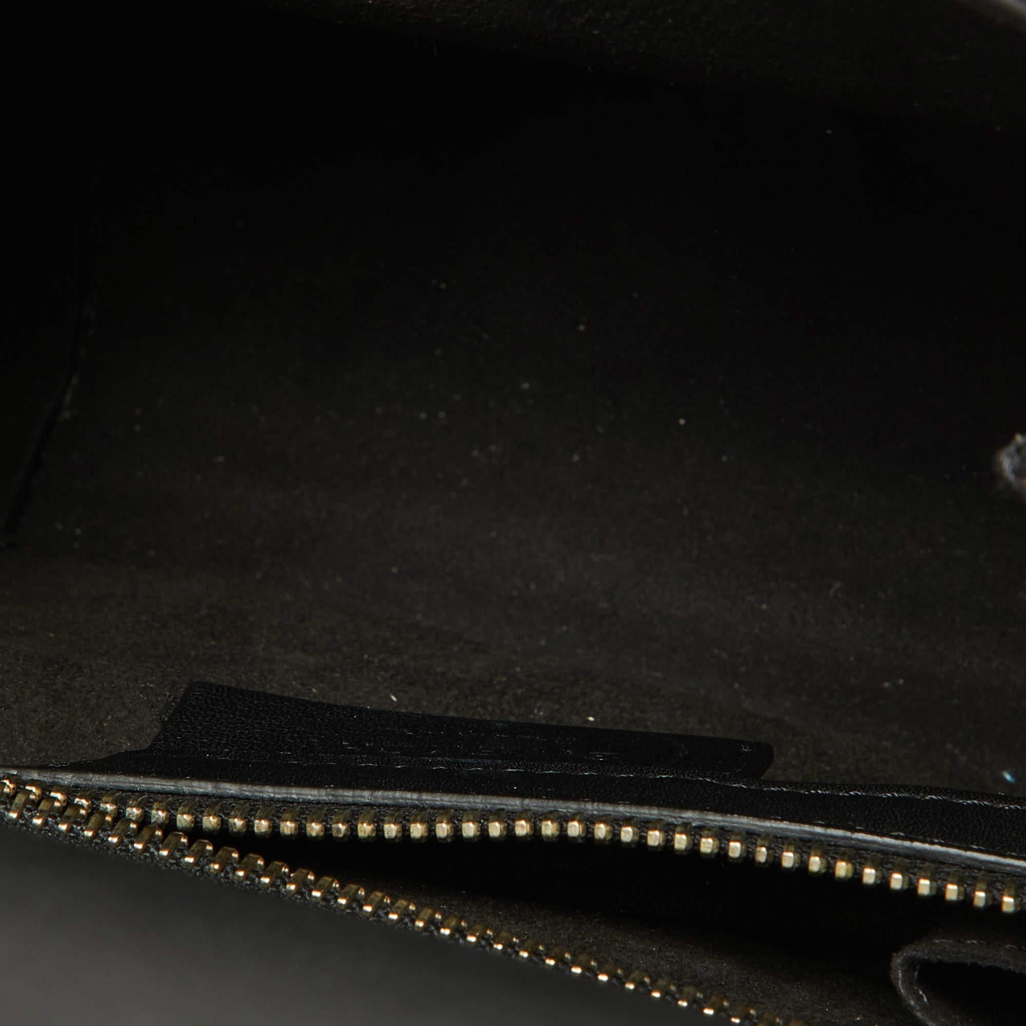 Givenchy Brown/Black Leopard Print Leder Mini Pandora Crossbody Tasche im Angebot 1