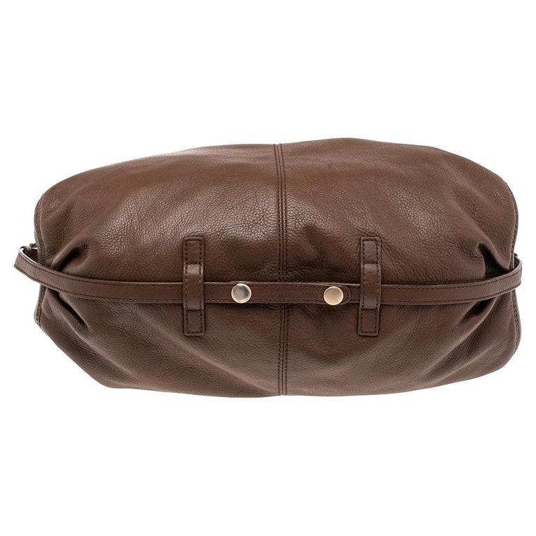 Givenchy Brown Leather Hobo For Sale at 1stDibs