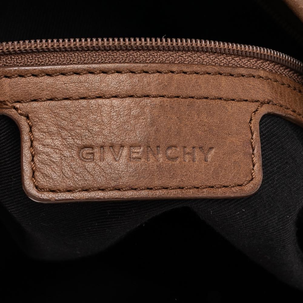 Givenchy Brown Leather Hobo 4