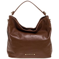 Givenchy Brown Leather Hobo