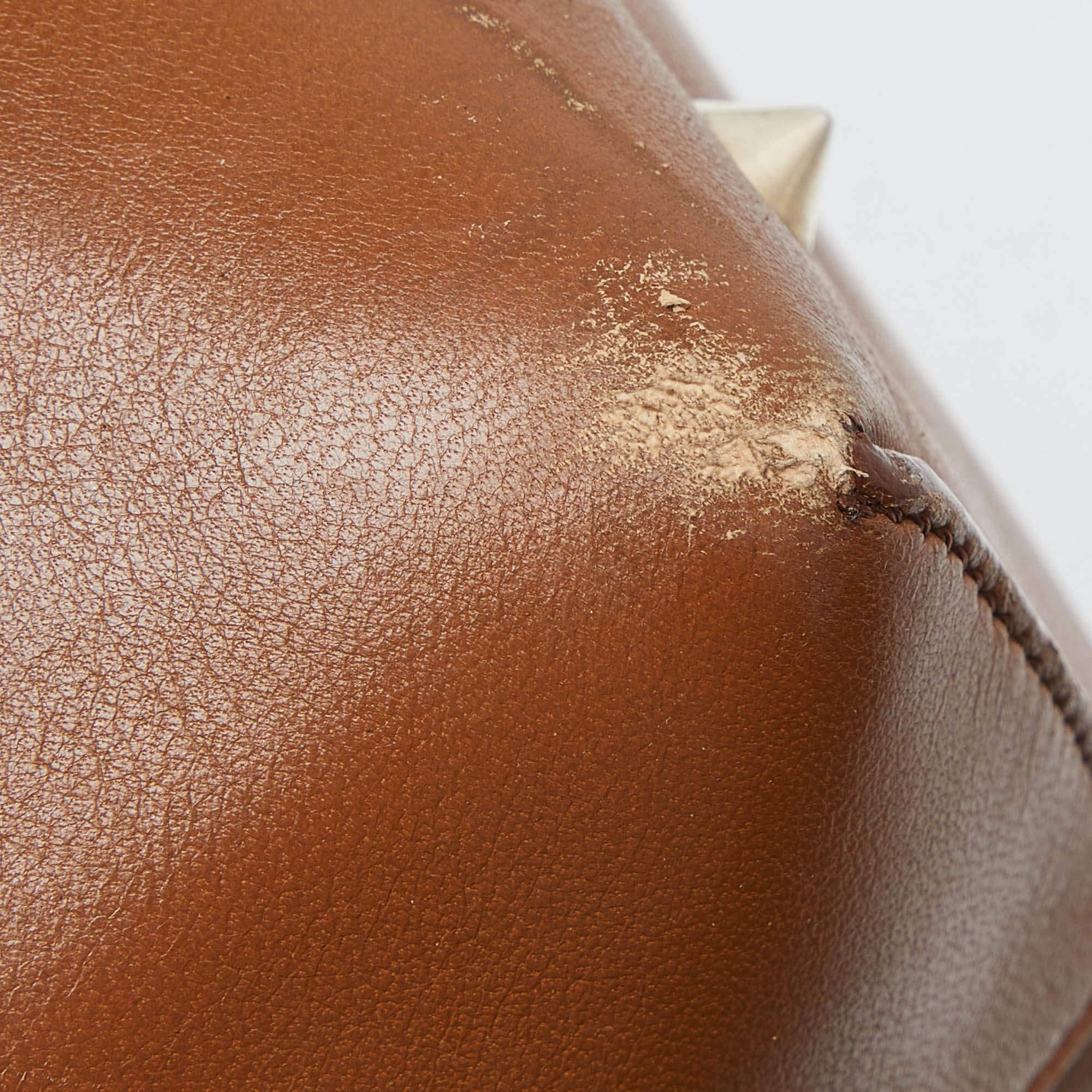 Givenchy Brown Leather Lucrezia Duffle Bag 2