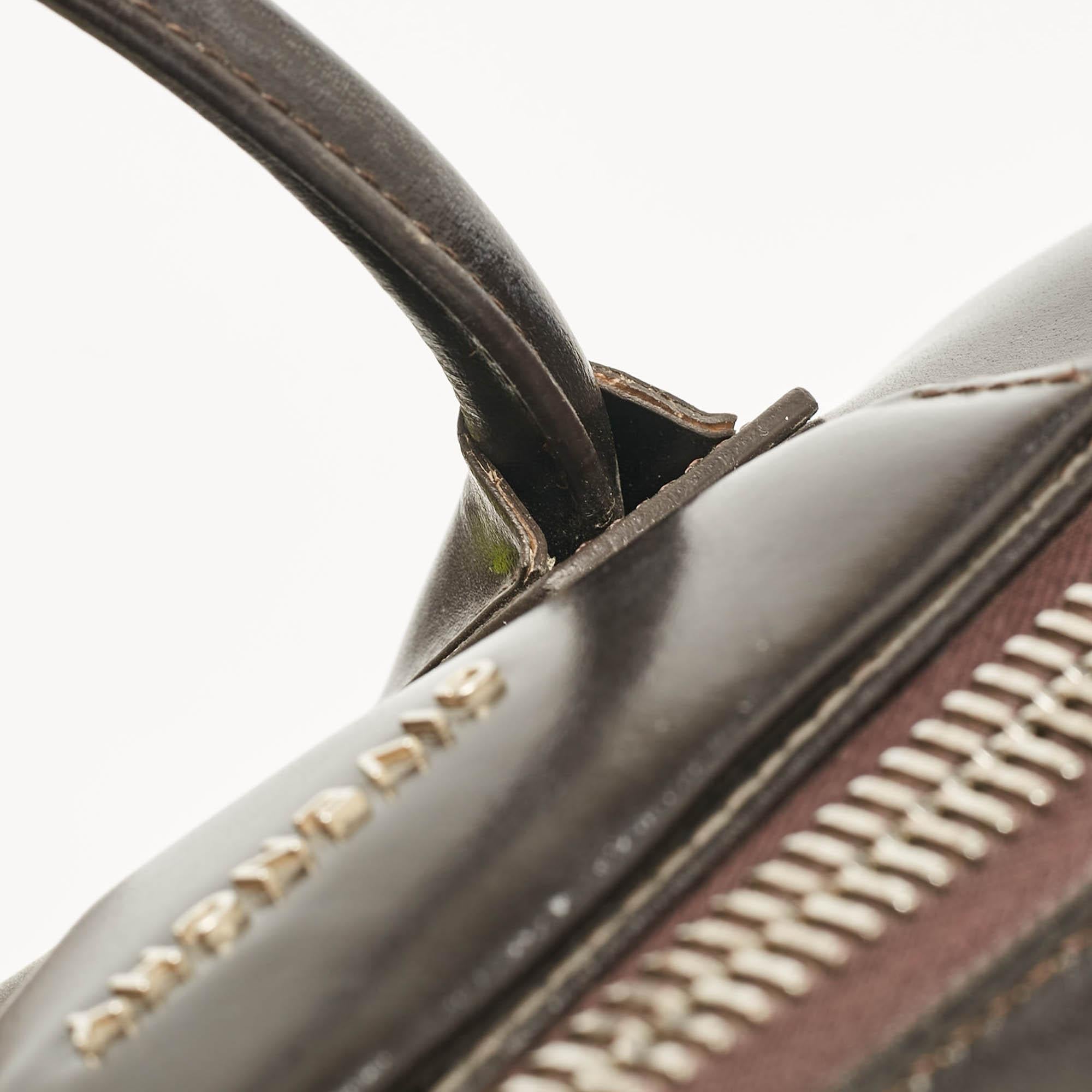 Givenchy Brown Leather Medium Antigona Satchel For Sale 2