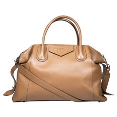 Givenchy Brown Leather Medium Soft Antigona Tote