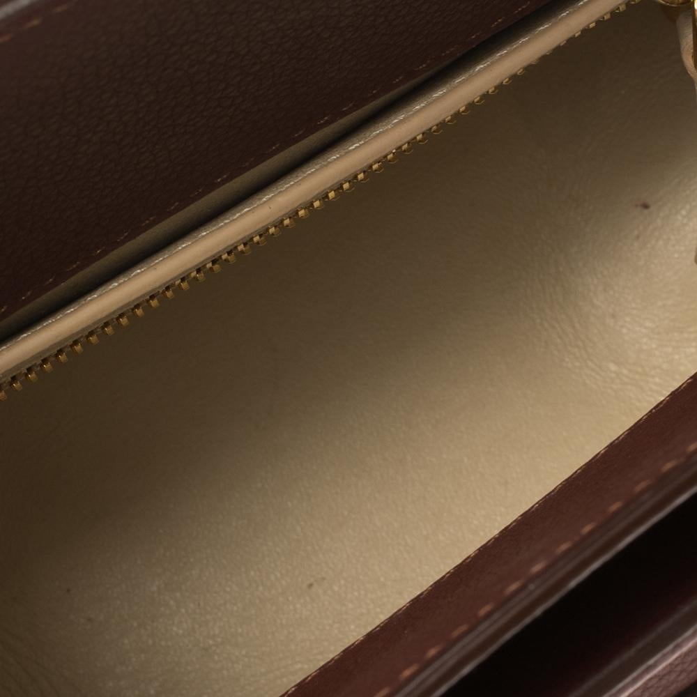 Givenchy Brown Leather Mini Horizon Bag 3