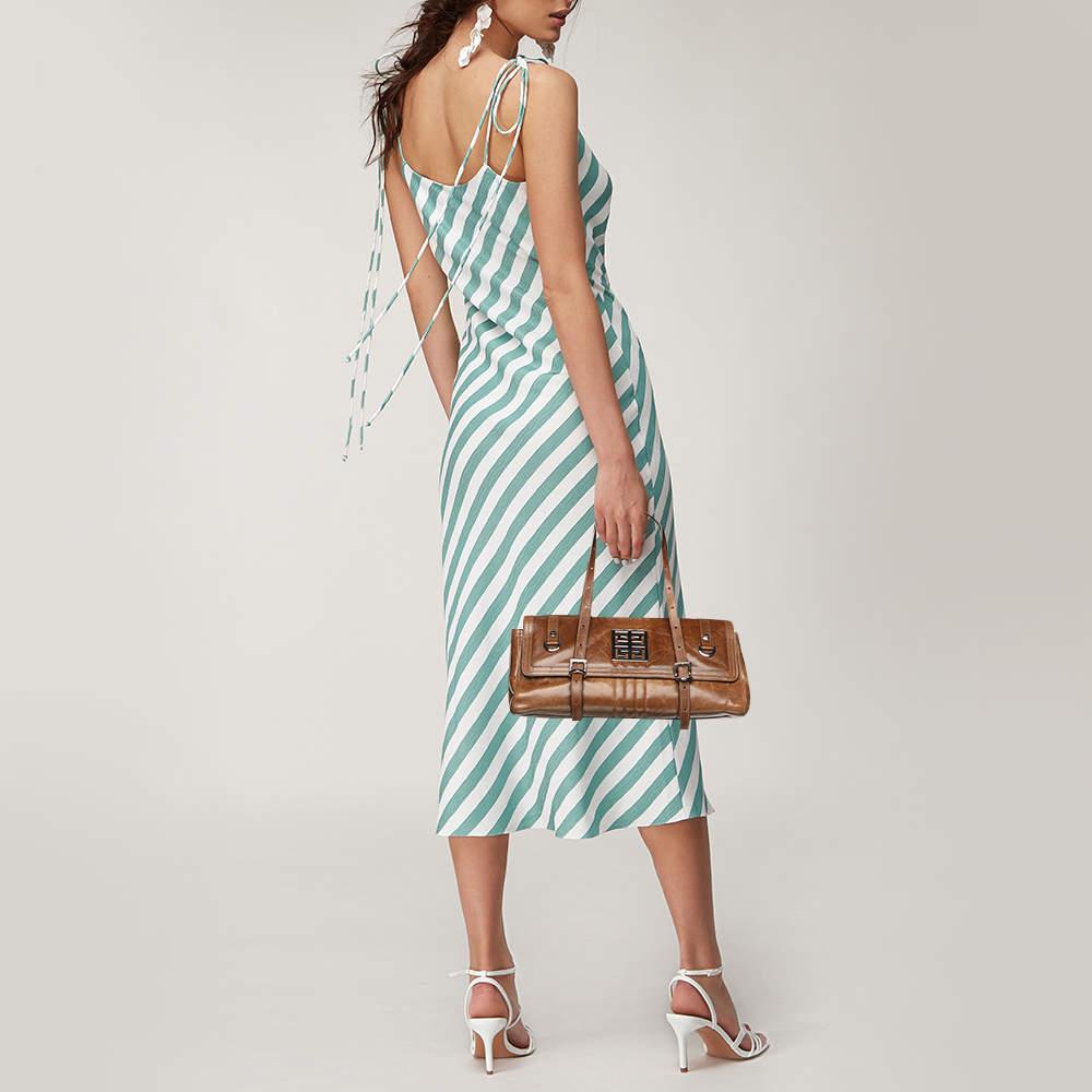 This satchel is rendered in the finest quality materials into an elegant design. Versatile and functional  it is well sized for your daily use.