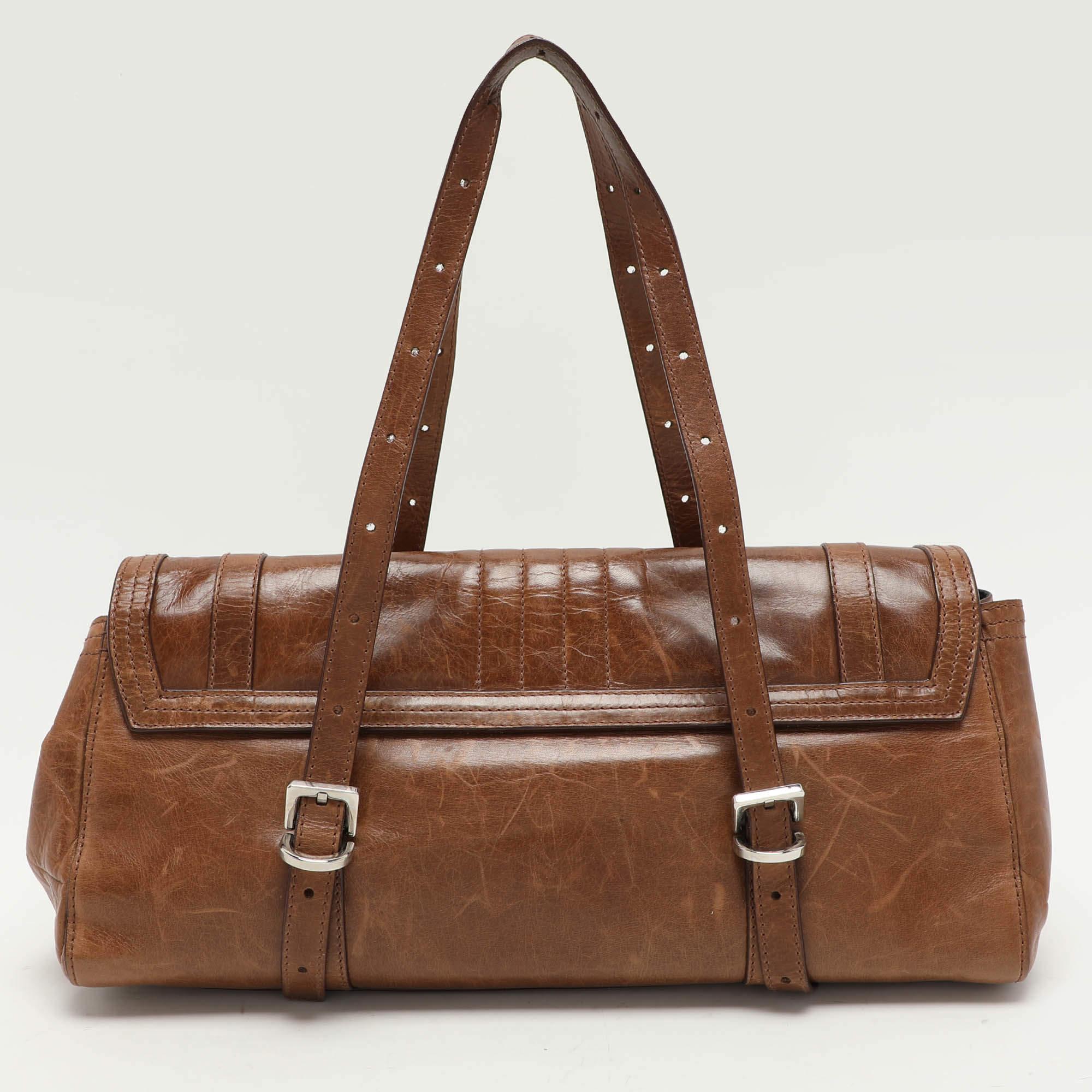 Women's Givenchy Brown Leather Satchel