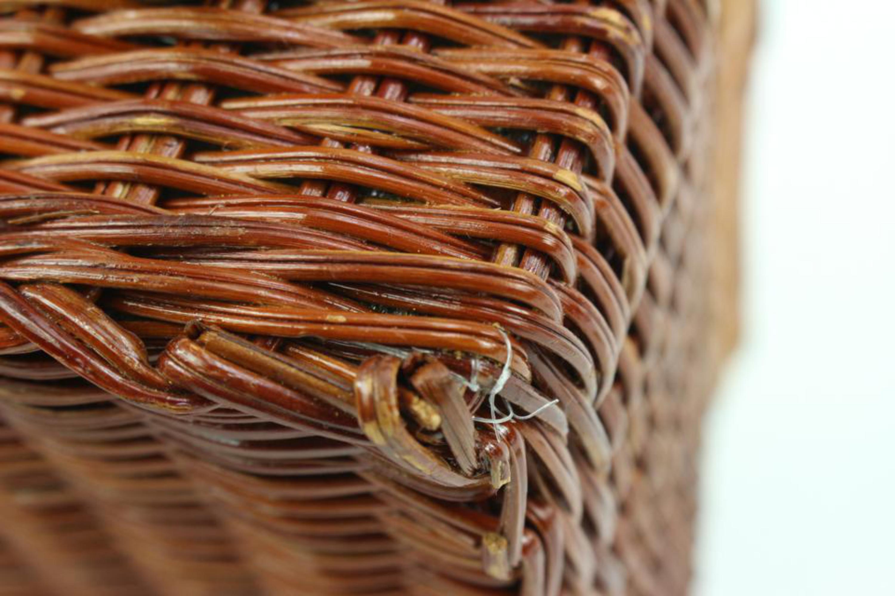 Givenchy Brown Wicker Straw Raffia Basket Bag 16gi323s 2
