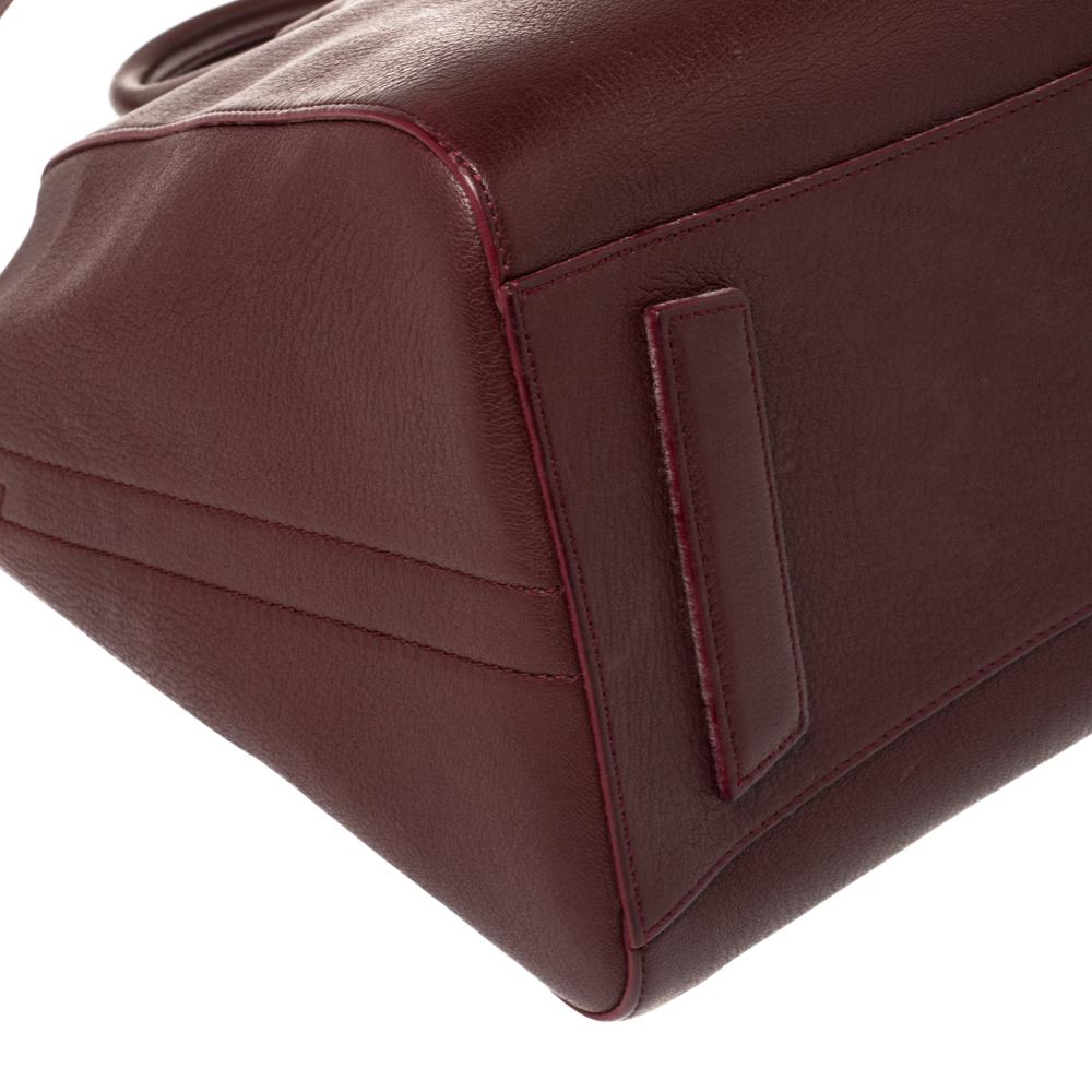 Givenchy Burgundy Leather Medium Antigona Satchel 3