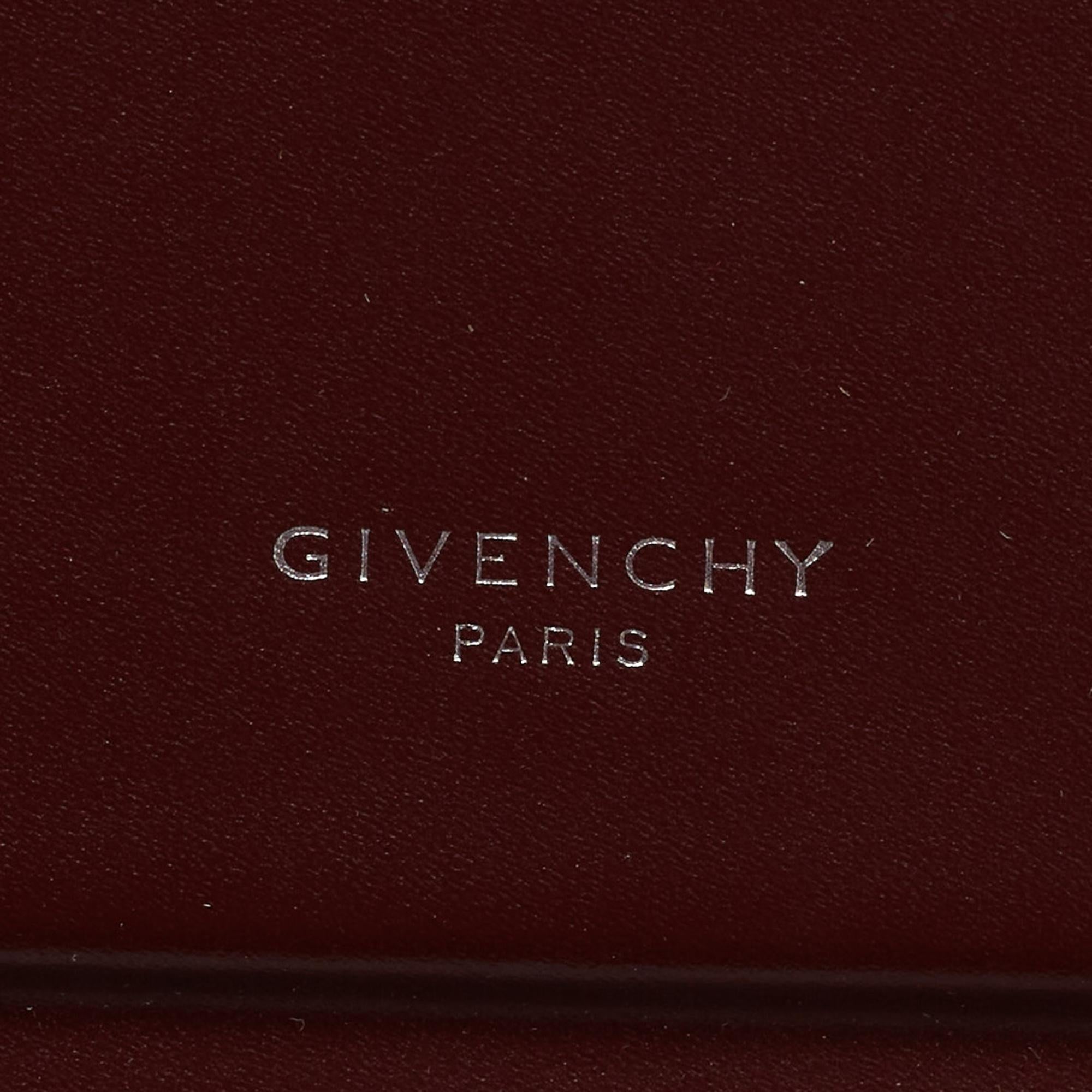 Givenchy Burgundy Leather Medium Horizon Tote 6