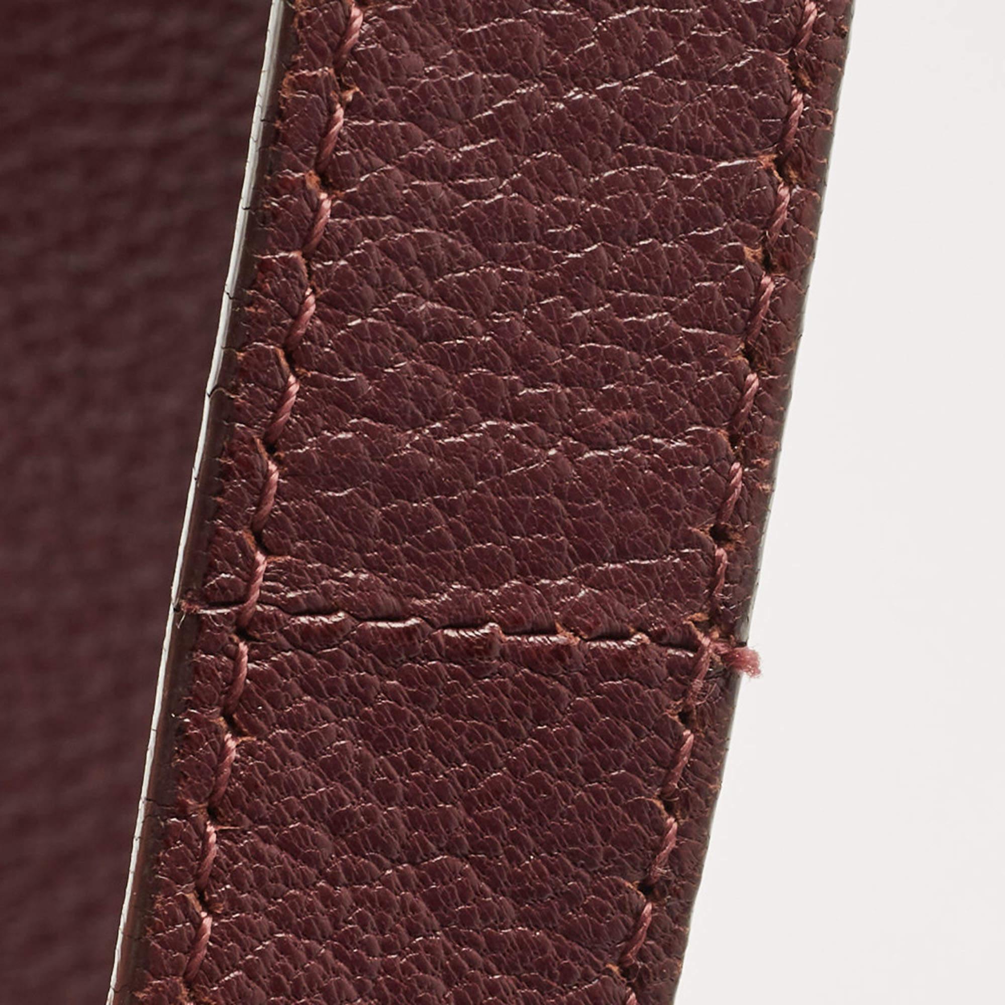 Givenchy Burgundy Leather Mini Antigona Satchel 8