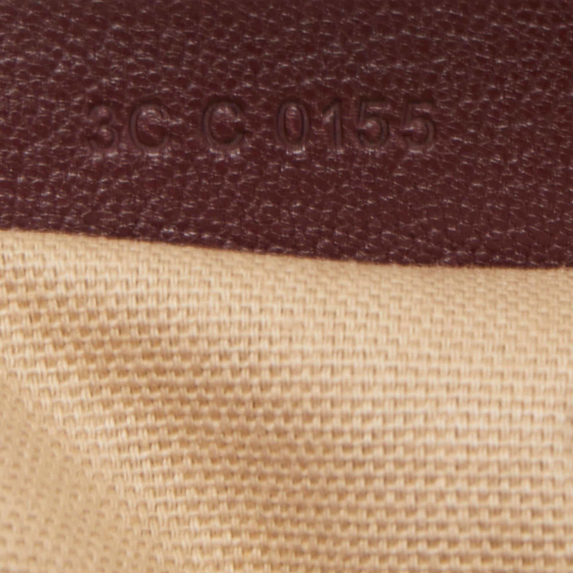 Givenchy Burgundy Leather Small Antigona Satchel 2