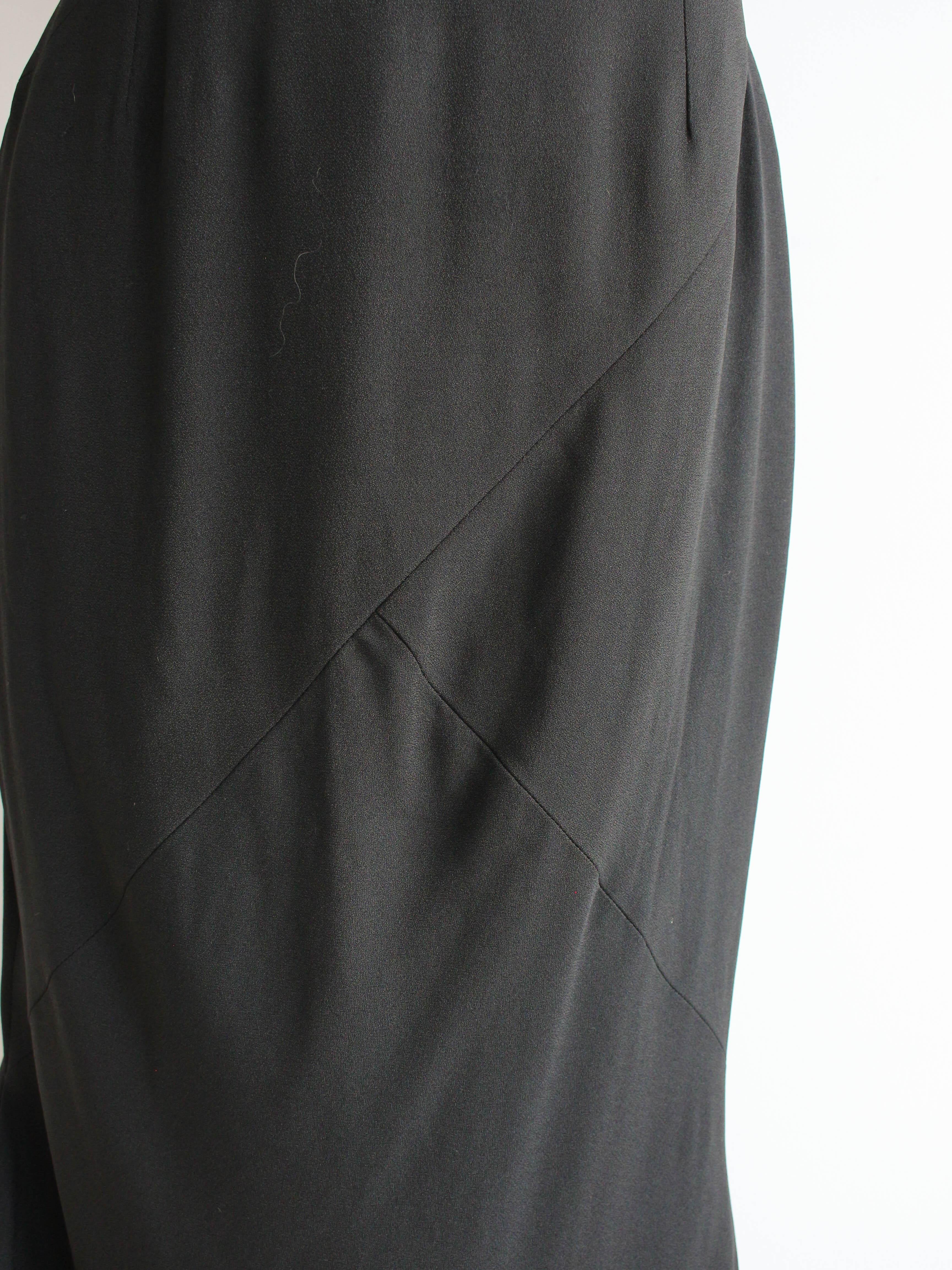 Givenchy by Alexander McQueen Autumn/Winter 1997 Black Strapless Corseted Dress For Sale 8