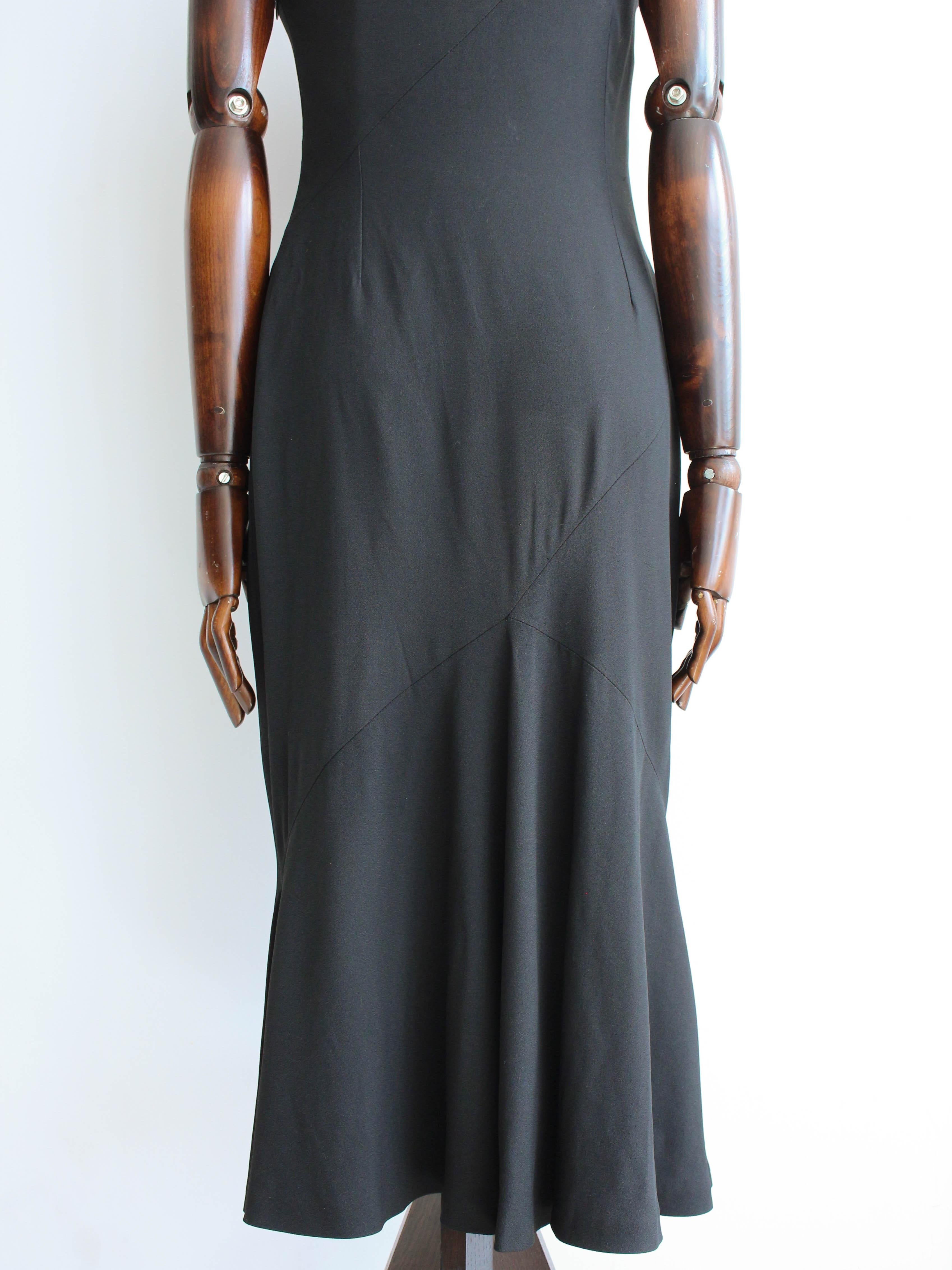 Givenchy by Alexander McQueen Autumn/Winter 1997 Black Strapless Corseted Dress For Sale 11