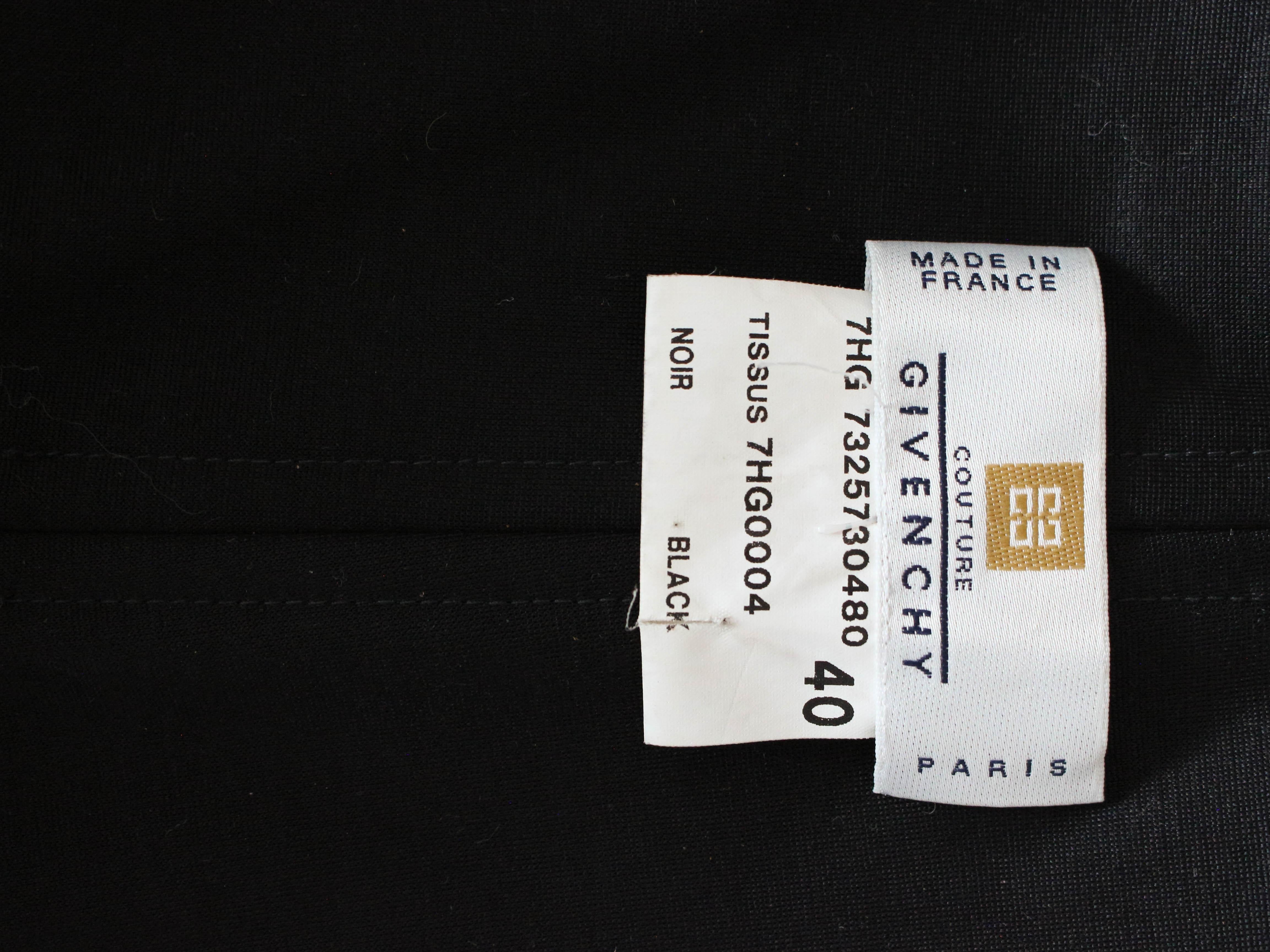 Givenchy by Alexander McQueen Autumn/Winter 1997 Black Strapless Corseted Dress For Sale 5