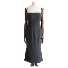 Givenchy by Alexander McQueen Autumn/Winter 1997 Black Strapless Corseted Dress