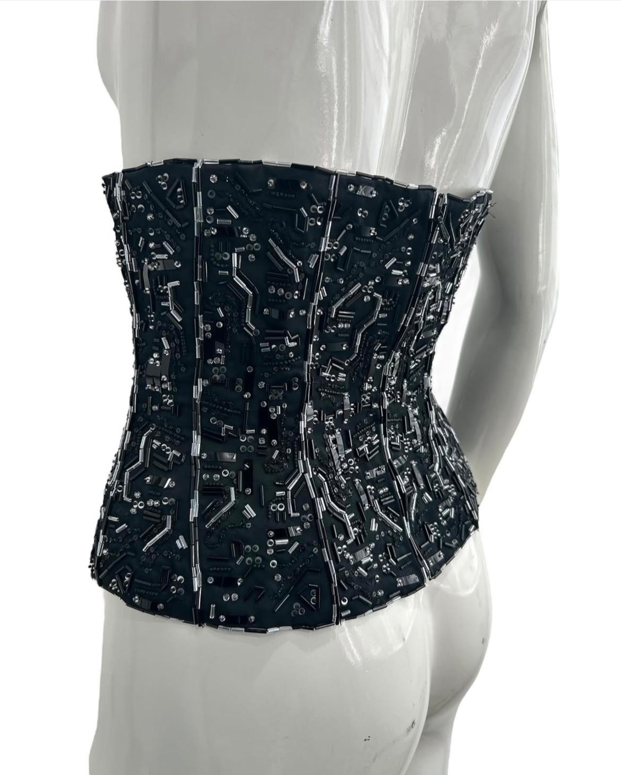 Grigio Corsetto Couture di Givenchy by Alexander McQueen, Autunno 1999 in vendita