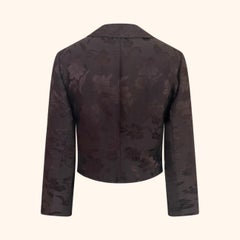 Givenchy by Alexander McQueen F/W 1997 Floral Jacquard Jacket