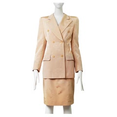 GIVENCHY By Alexander McQueen - P/E 1998 - Raro abito con gonna in jacquard